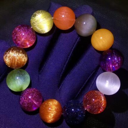 天然水晶多宝手串